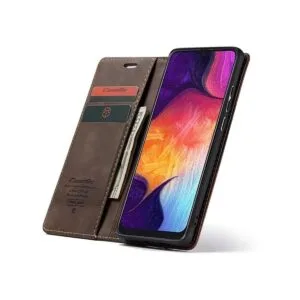Bpowe Funda de piel tipo cartera para Samsung Galaxy A50_2