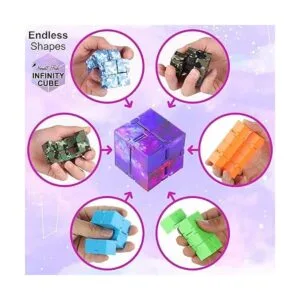 SMALL FISH Infinity Cube Fidget Toy Juguete sensorial EDC_6