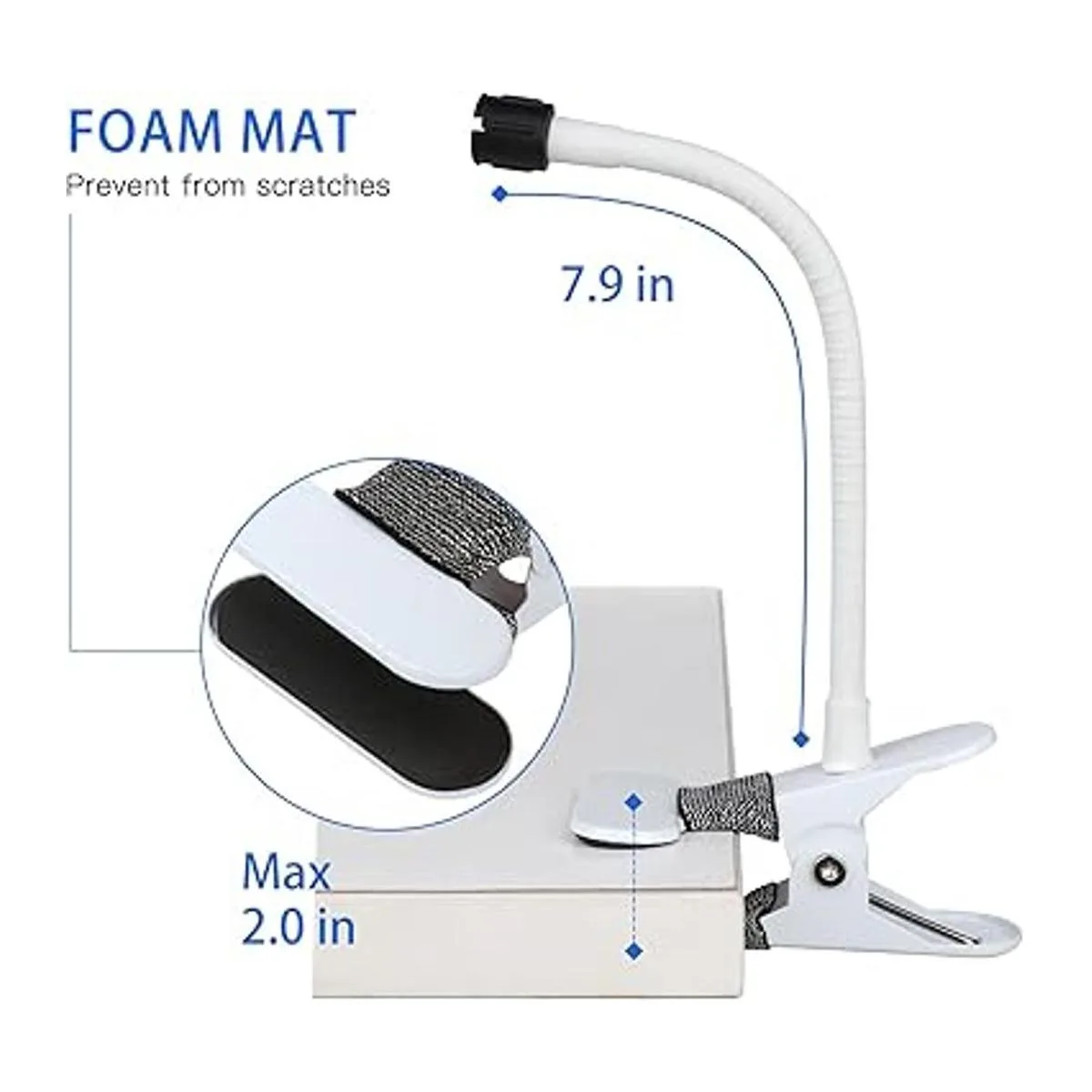 iTODOS Paquete de 2 abrazaderas flexibles para Blink Mini_7