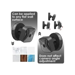 Soporte de pared adhesivo para cámara parpadeante no_4