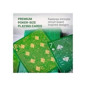 Tarjetas de juego de circuito creativo mazo de cartas con_2