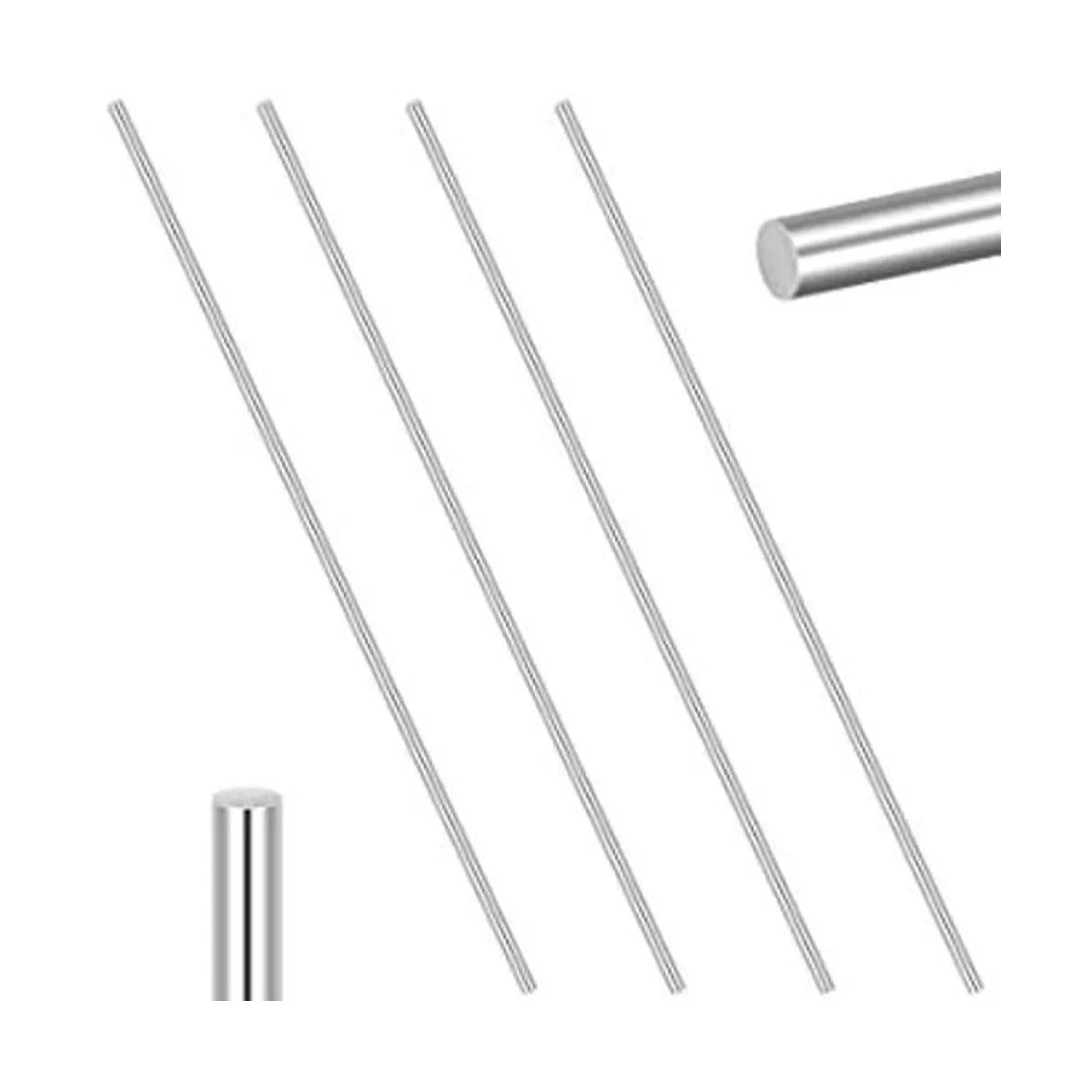 Favordrory 4 piezas de acero inoxidable 304 0.236 in x_1