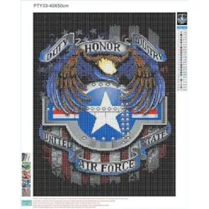 HONGJIE Kits de pintura de diamantes 5D por números_2