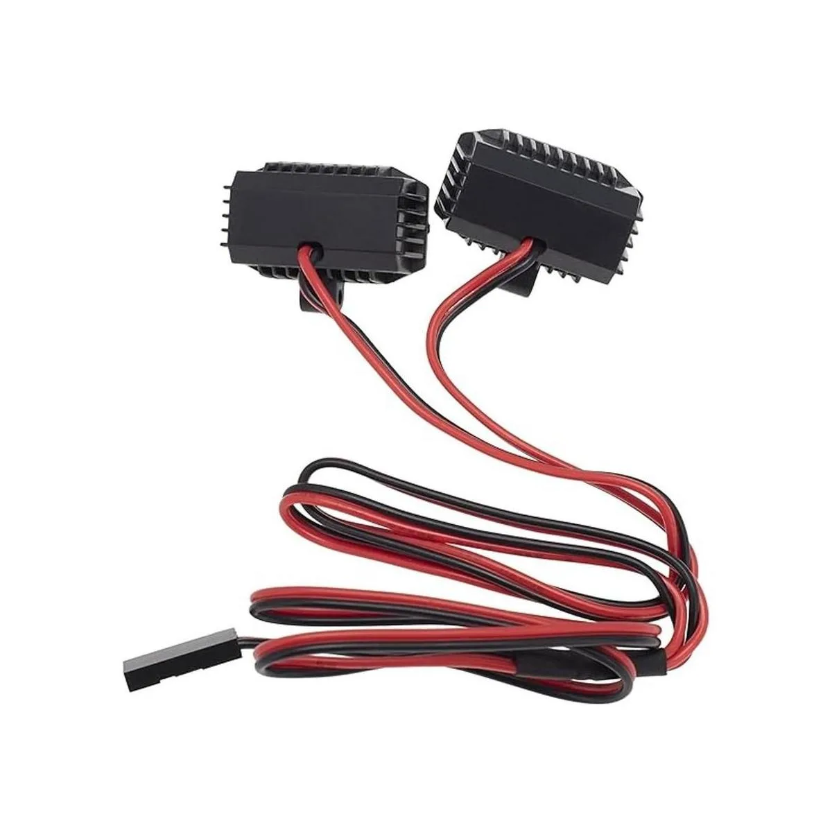 DKKY RC Luz de parachoques con 2 luces LED dobles con_4