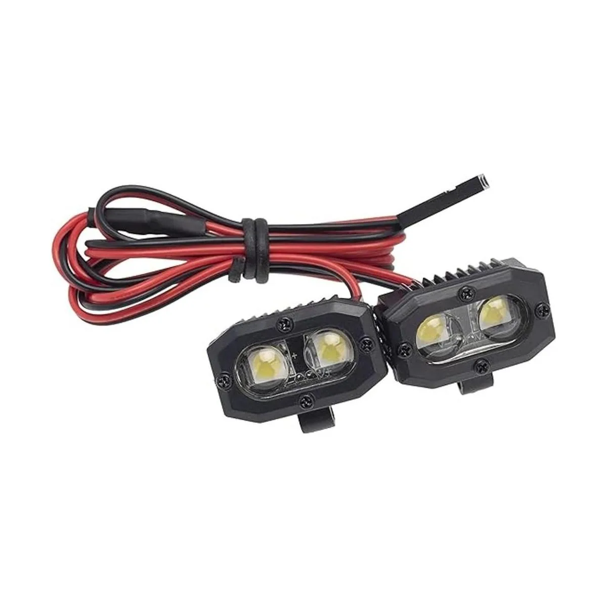DKKY RC Luz de parachoques con 2 luces LED dobles con_3