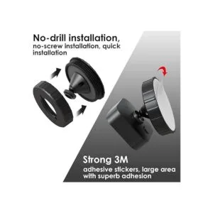 Soporte de pared adhesivo para cámara parpadeante no_3