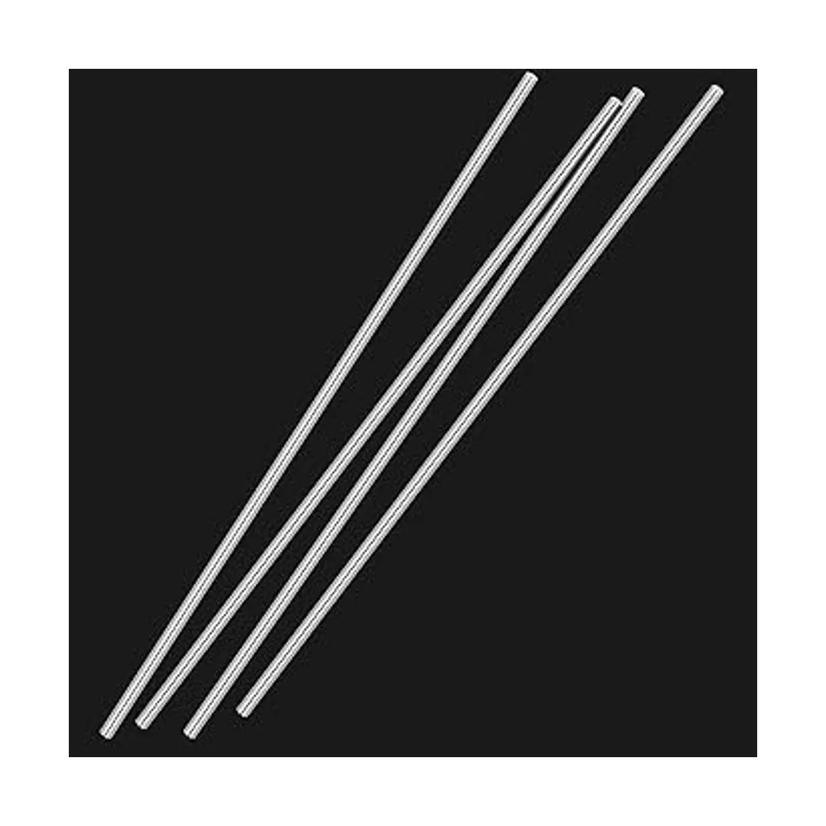 Favordrory 4 piezas de acero inoxidable 304 0.236 in x_6