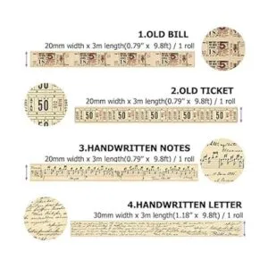 VEINARDYL Juego de 10 rollos total 98 pies98.4 ft_2