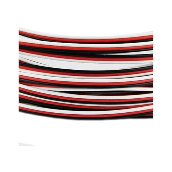 oliyin 50 pies 26 AWG Servo Cable 3P Line para Futaba JR_4