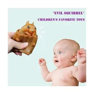 Juguetes para apretar ardillas malvadas de ardilla taza_3