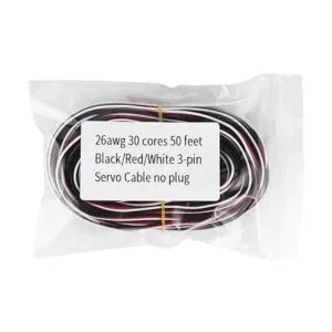 oliyin 50 pies 26 AWG Servo Cable 3P Line para Futaba JR_5