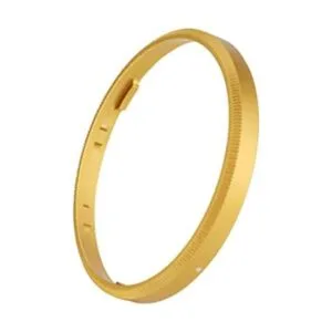 Haoge RRCGR3Xk Tapa decorativa de metal dorado para_1