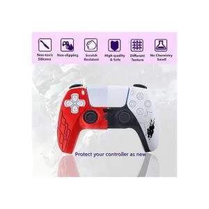 Skin para PS5 Controller Grips funda de silicona para_3