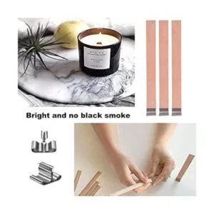Kit de 460 mechas de madera para velas mechas de madera_4