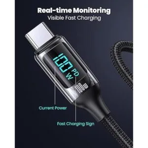 Wiredge Cable USB C a USB C 5A PD de 100 W cable de_2