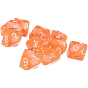 Yiotfandoll 60 dados poliédricos D10 dados de juego para_3