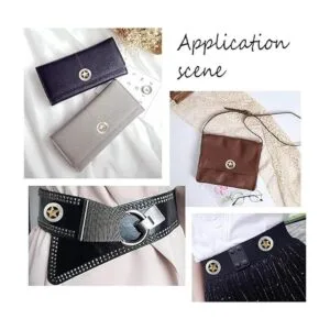 GORGECRAFT 1 caja de 8 juegos de 8 botones decorativos con_5