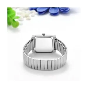 JewelryWe Reloj ultra fino de fácil lectura para mujer con_6