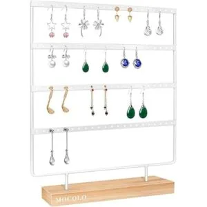 Soporte para aretes organizador de aretes para colgar_2