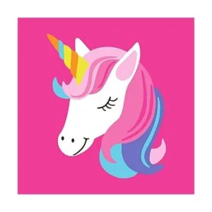 G.C 2 piezas de pintura por números para niños unicornio_2