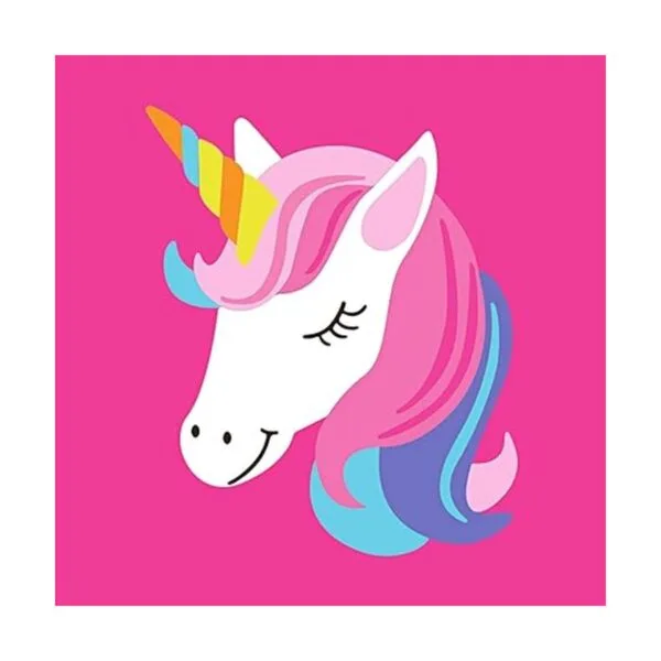 G.C 2 piezas de pintura por números para niños unicornio_2
