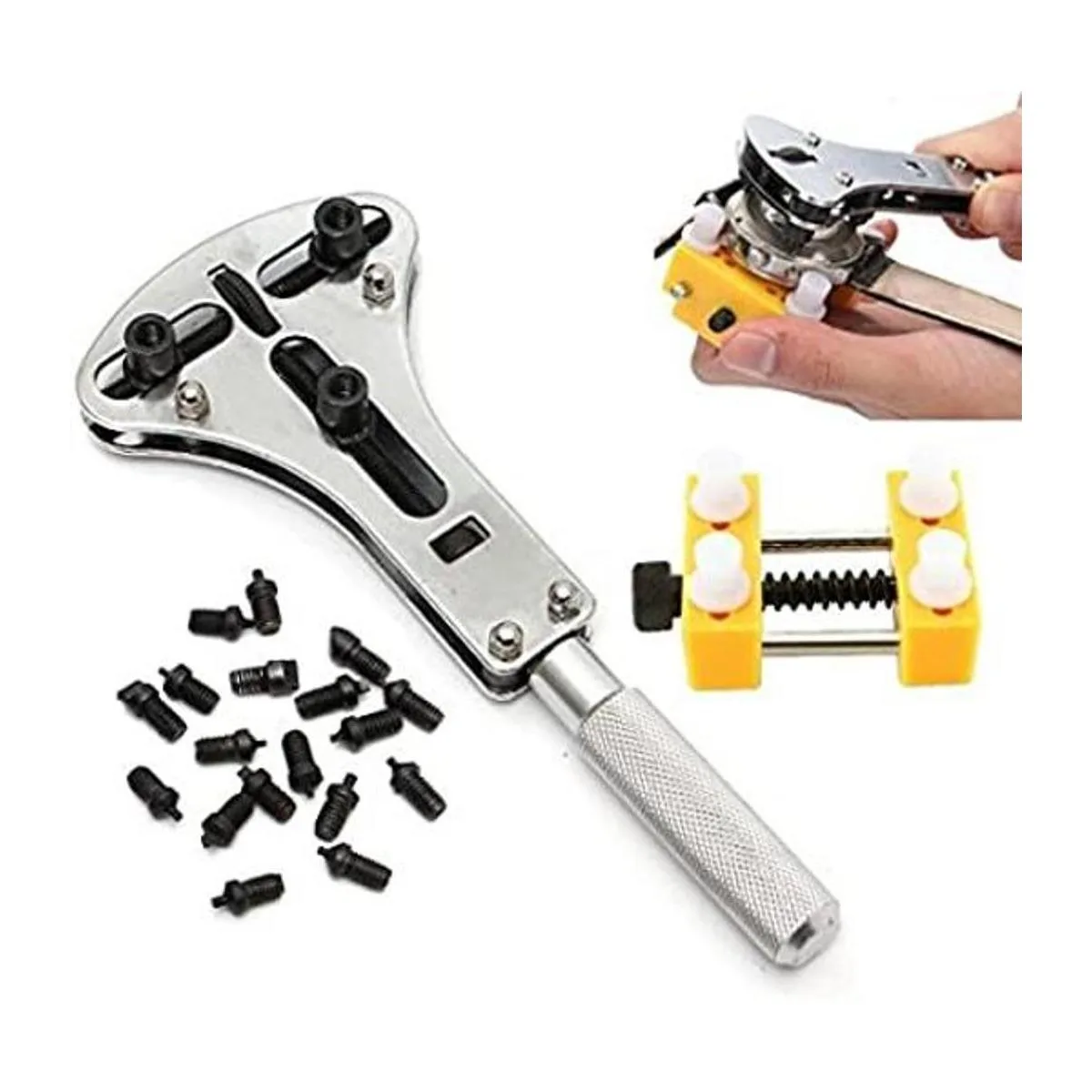 Juego de kit de reparación de relojes herramienta de_1