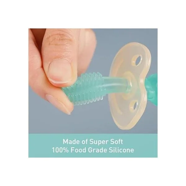 haakaa Baby Toothbrush Baby Teether 360 Silicone Massage_3