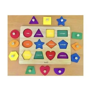 Dailyfunn Montessori Rompecabezas con forma de juguete_2