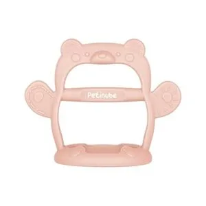 PETINUBE Chupete calmante de silicona anticaídas para_2