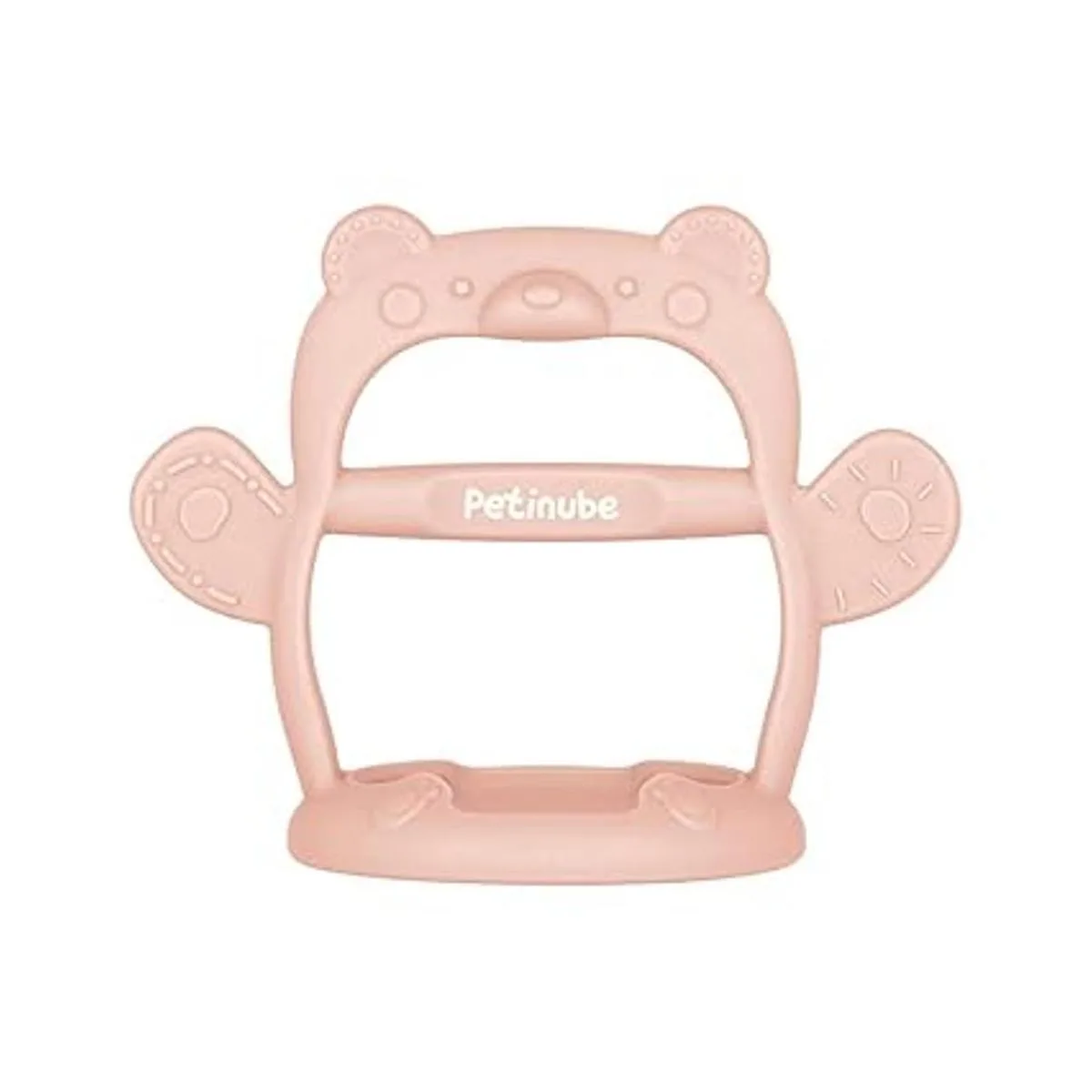 PETINUBE Chupete calmante de silicona anticaídas para_2