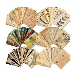 150 hojas de papel para álbumes de recortes paquete de_1