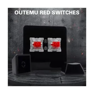 NONO OSU teclado de 2 teclas de eje rojo teclado USB para_3