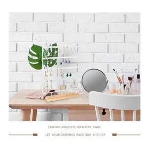 Soporte para aretes organizador de aretes para colgar_4