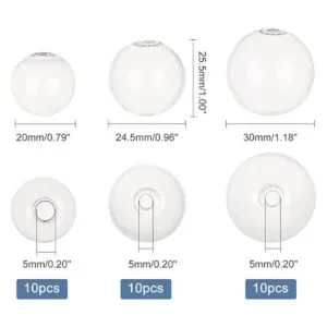 PH PandaHall 32 unidades de mini botella de globo de_4