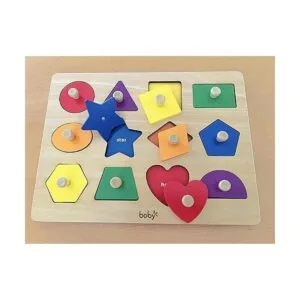 Dailyfunn Montessori Rompecabezas con forma de juguete_3