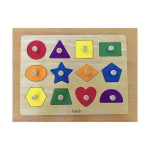 Dailyfunn Montessori Rompecabezas con forma de juguete_4