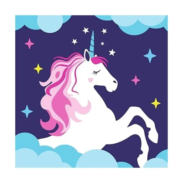 G.C 2 piezas de pintura por números para niños unicornio_3