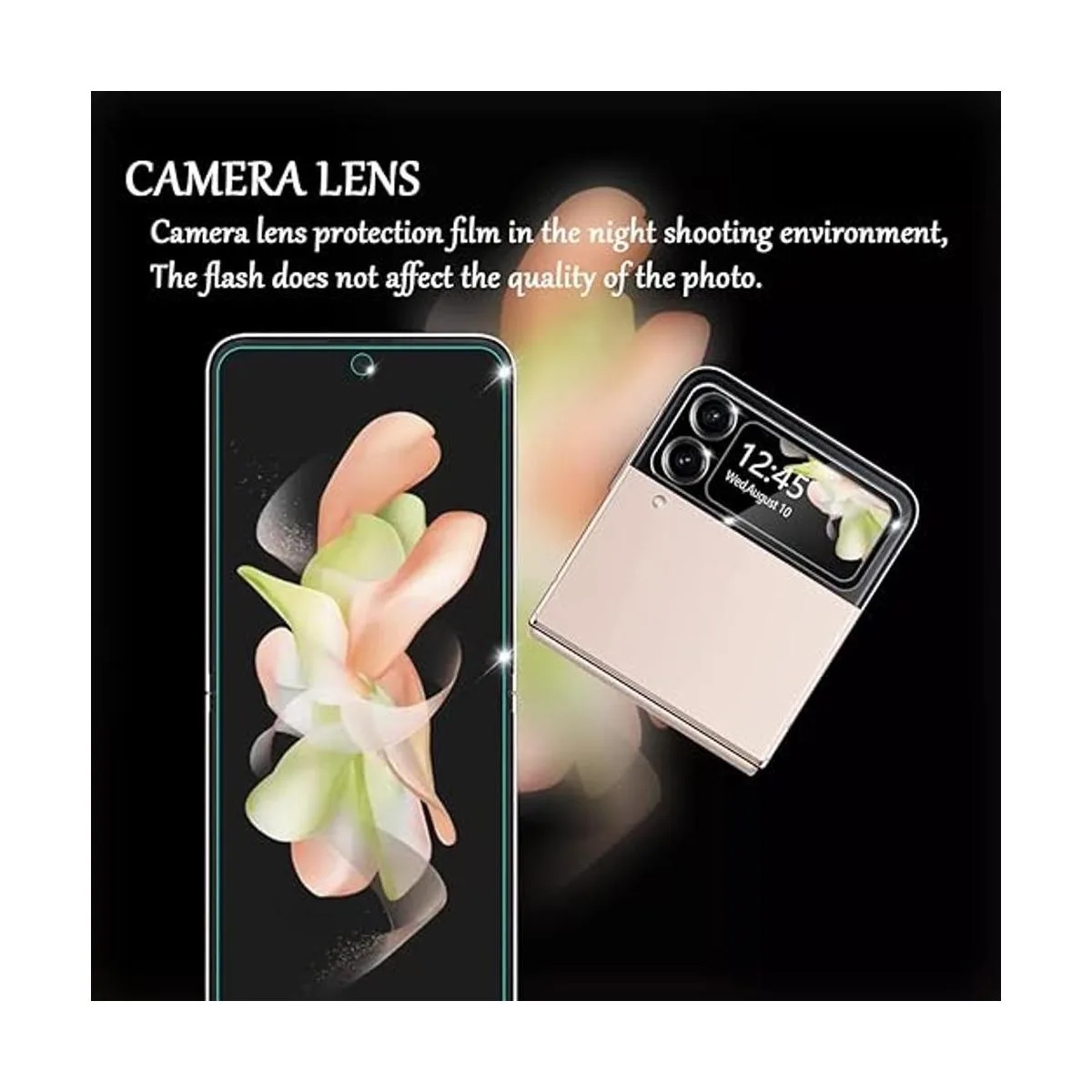 YEYEBF Protector de pantalla para Galaxy Z Flip 4 5G_6