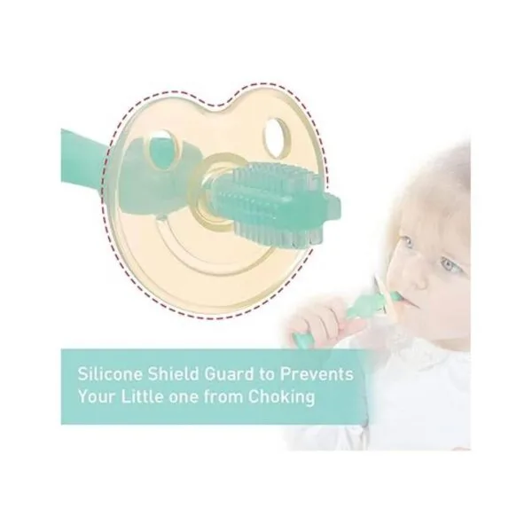 haakaa Baby Toothbrush Baby Teether 360 Silicone Massage_4