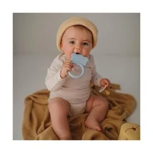 mushie Juguete mordedor de silicona para bebé Elefante_4