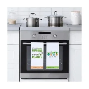 Divertidas toallas de cocina regalos de plantas para_4