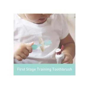 haakaa Baby Toothbrush Baby Teether 360 Silicone Massage_2