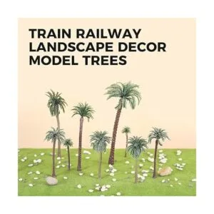 Yetaha 48 piezas modelo de árboles de palmera de coco_4