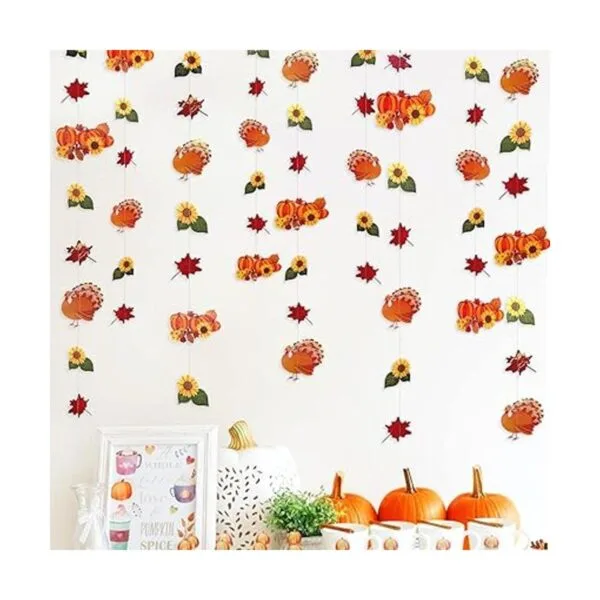 Decoraciones de plástico para fiesta del día de Acción de_5