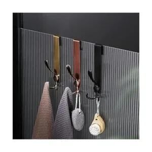 Flybath Ganchos para puerta de cristal de ducha paquete_2