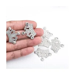 Rodvanvo 24 piezas de joyería de corona para bricolaje_2