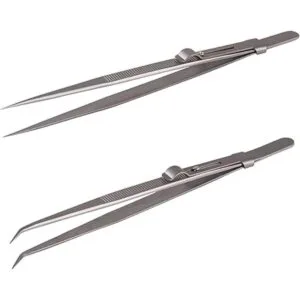 Pinzas juego de 5 pinzas de precisión kit de pinzas_2
