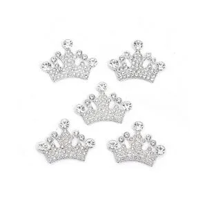 Rodvanvo 24 piezas de joyería de corona para bricolaje_5