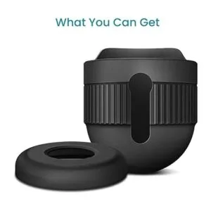 Fintie Funda de silicona compatible con Nest Cam para_6