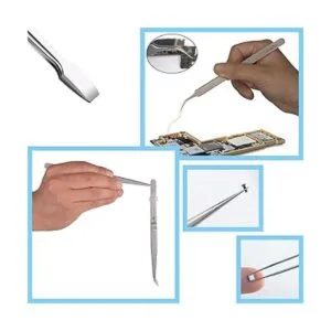 Pinzas juego de 5 pinzas de precisión kit de pinzas_6